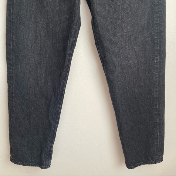 American Eagle 90's Boyfriend black jeans Size 2 grey retro mom dad relaxed high - Picture 9 of 14